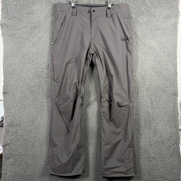 686 Snowboard Pants Mens Large Gray Standard Shell 5K Infidry Waterproof - Picture 1 of 16